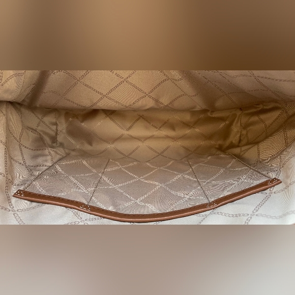 $258 Michael Kors Voyager Leather EW Tote Designer Bag MK Handbag - Picture 6 of 7